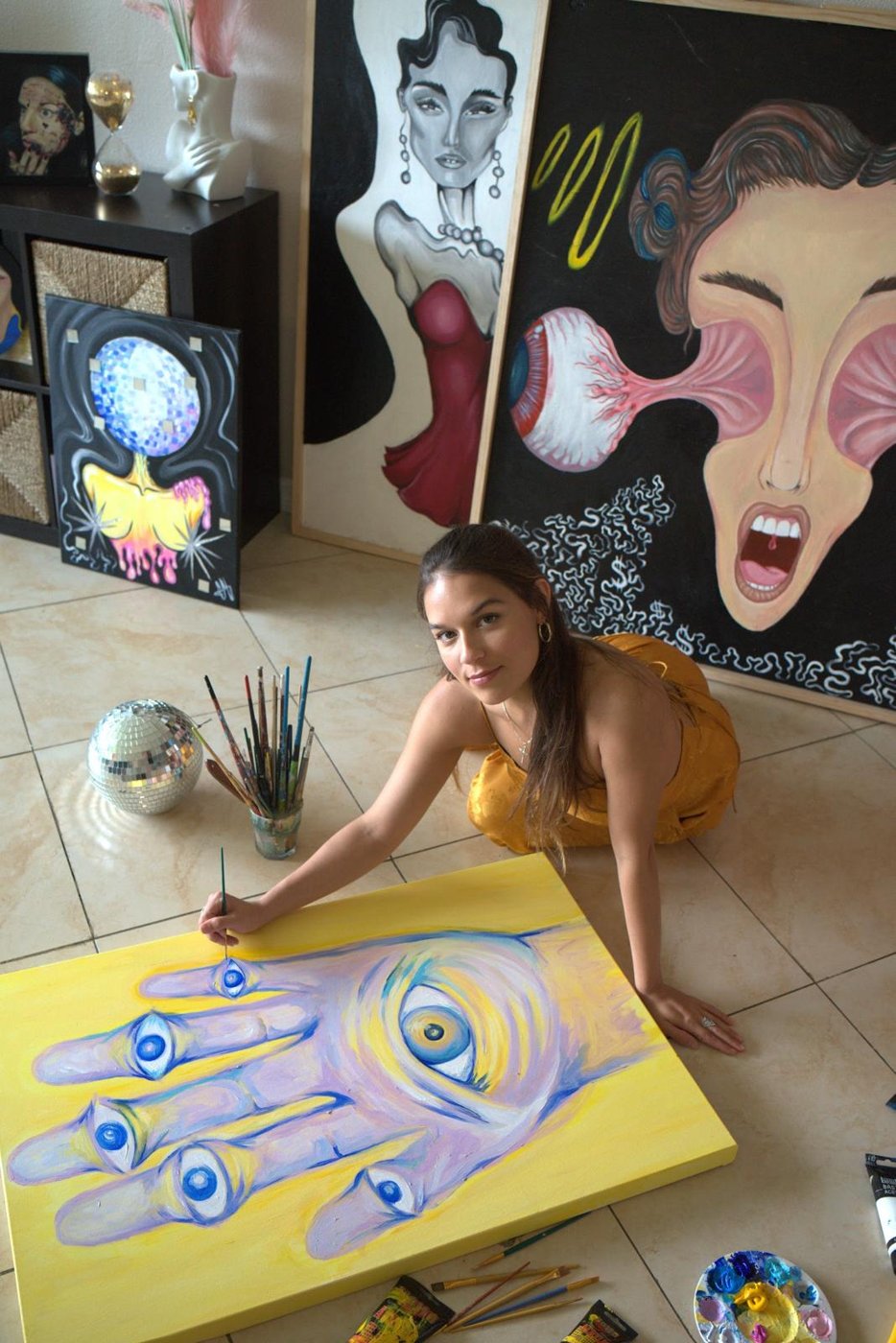 Arielle Nikole at work